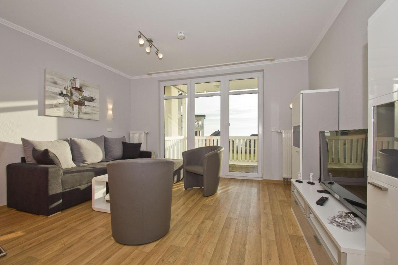 Mit Meerblick Und Balkon, Gratis Nutzung Vom Ahoi Erlebnisbad Und Sauna In Sellin - Meeresblick Fewo 33 Goehren  Exterior photo