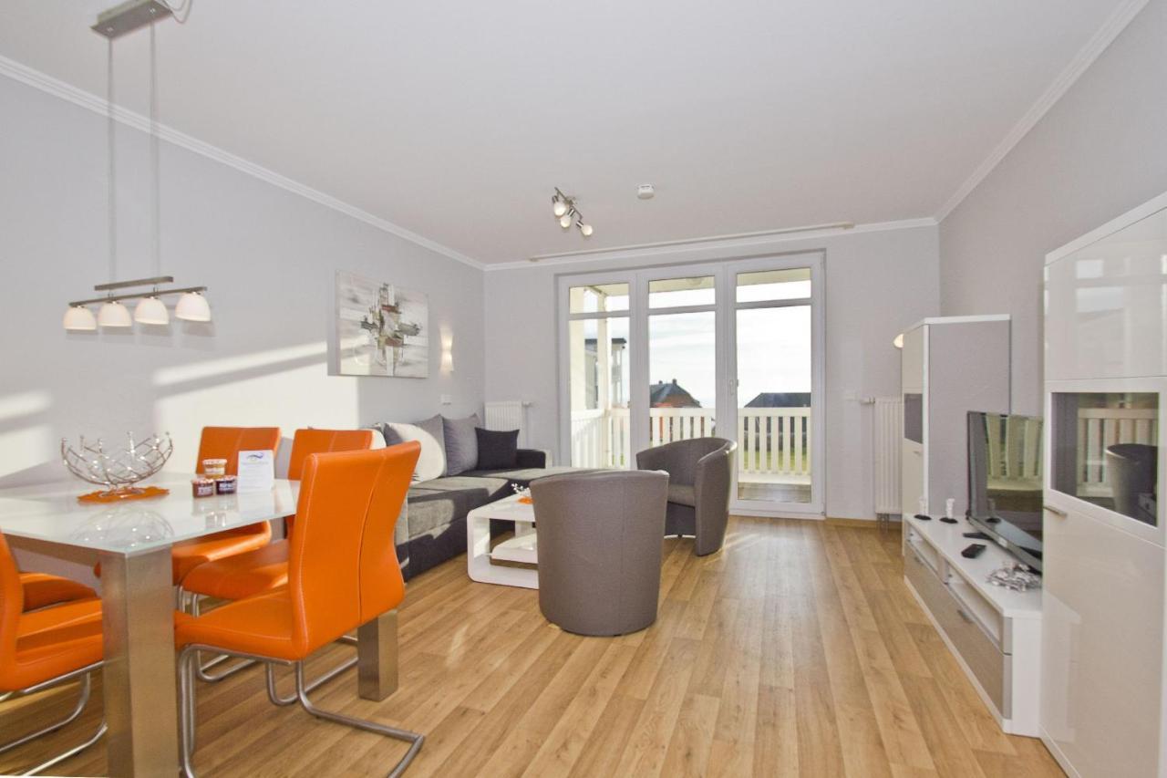 Mit Meerblick Und Balkon, Gratis Nutzung Vom Ahoi Erlebnisbad Und Sauna In Sellin - Meeresblick Fewo 33 Goehren  Exterior photo